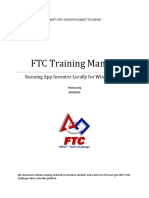 FTC Training Manual: Running App Inventor Locally For Windows Pcs