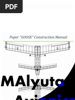 Download Flying 3D Paper Airplane Construction Manual Cutout Nets Included by Daniel_M02139 SN40075314 doc pdf