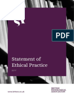 Bsa Statement of Ethical Practice