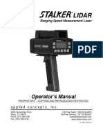 Lidar: Operator's Manual