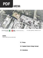 Revised Savannah arena concept design