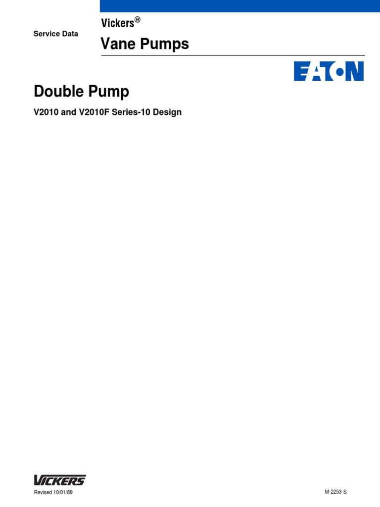 v2010 Service Data (10 Design) | PDF | Gas Technologies | Pump