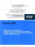 Contax g1 Focusing PDF