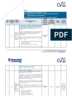 Formato para Elaborar Cronograma de Actividades