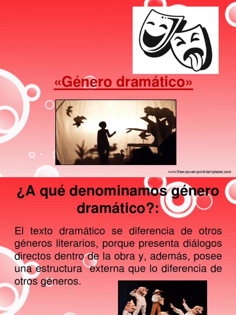 TEXTO DRAMÁTICO guía de aprendizaje 1.ppt Teatro Entretenimiento (general)
