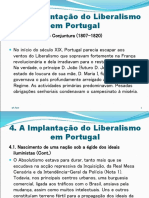 A Implantacao Do Liberalismo em Portugal