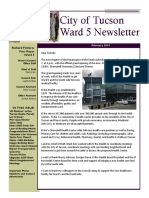 Vice Mayor Fimbres' Ward 5 Newsletter for February 2019 