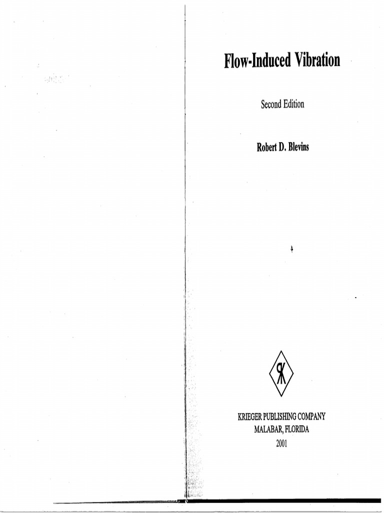 Flow Induced Vibrations - Blevins PDF | PDF | Reynolds Number ...