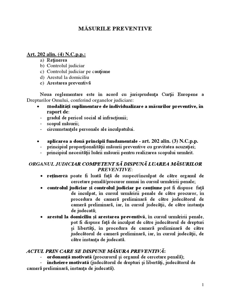 Masurile Preventive Pdf