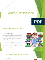 METODOS DE ESTUDIOS Diapositiva