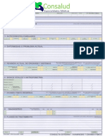 Consalud Form 002 Consulta Externa PDF