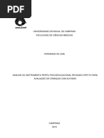 Perfil Psicoeducacional Revisado