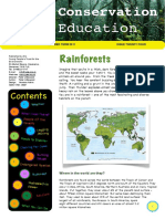 Rainforests - Conservation Education - YPTE