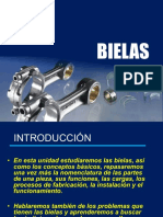 Bielas: nomenclatura, funciones, fabricación y fallas