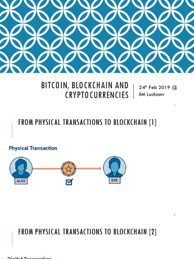 Understanding Bitcoin and Blockchain Technology | PDF | Bitcoin ...
