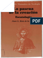 Ruiz de La Peña, Juan L. - La Pascua de La Creacion (Escalotogia) PDF