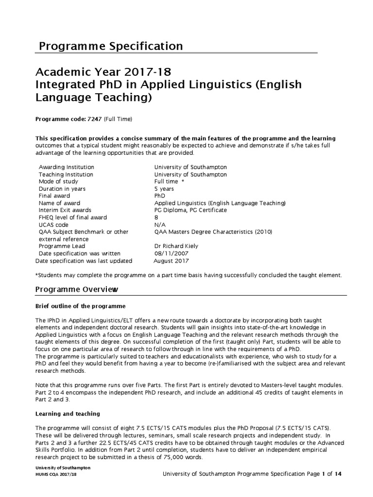 phd thesis on english language teaching pdf
