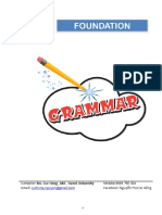 TOEIC Foundation Grammar