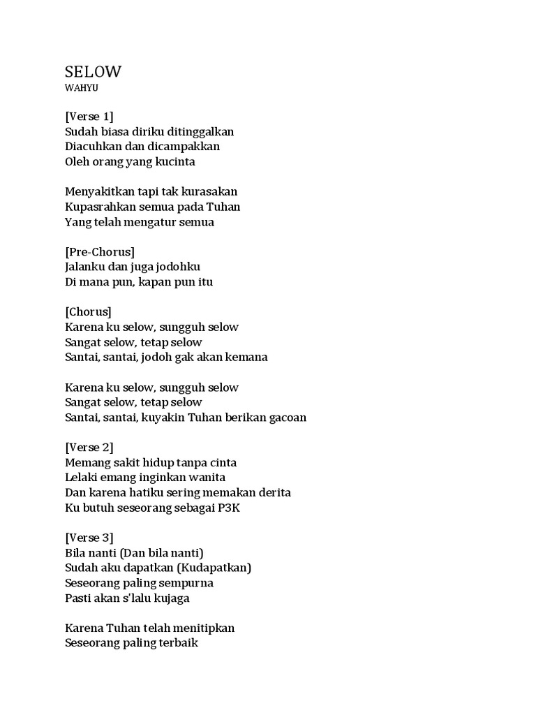 Selow List download link lagu mp3 via vallen karna ku slow gratis and free streaming terbaru hanya di stafaband. selow