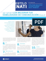 Boletín AES 42 Febrero - Tips Para Mejorar Tus Habilidades de Comunicación (Parte 2)