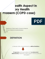 Public Health Aspect in Respiratory Health Problem (COPD Case)