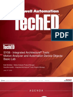 Rockwell Automation TechED 2018 - SY10 - Lab Manual - Integrating CENTERLINE® Motor Control Centers With Studio 5000® and IntelliCENTER® Software