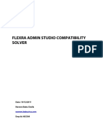 Flexra Admin Studio Compatbility Solver