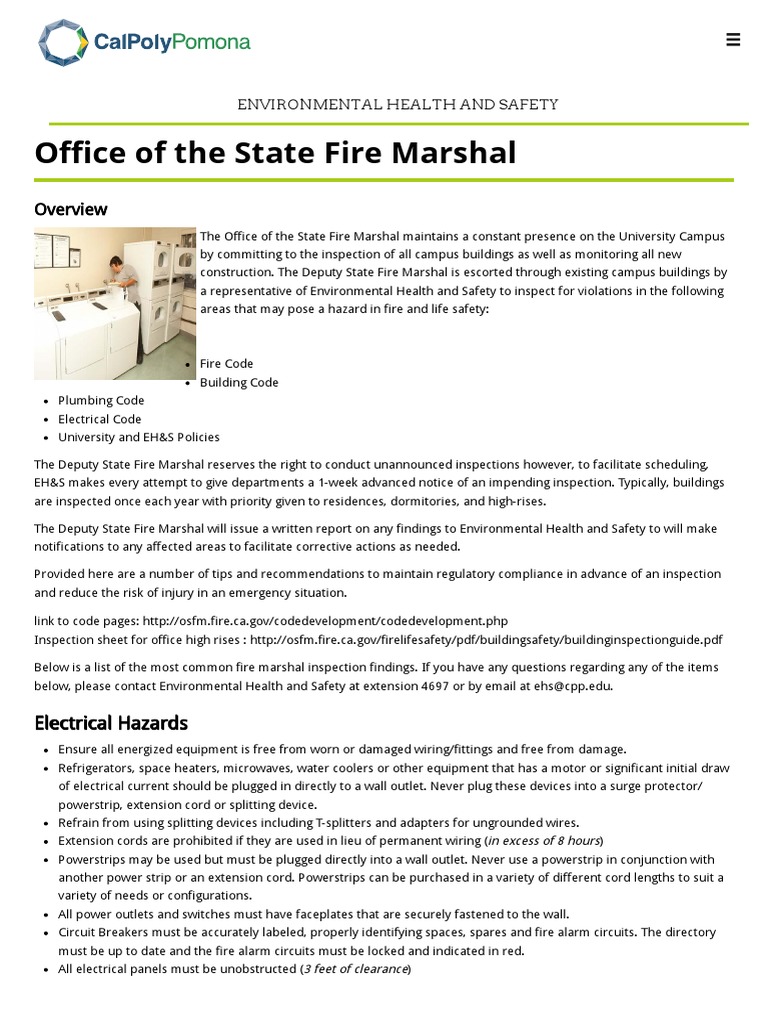 Maintaining Regulatory Compliance: A Guide to Preparing for Fire ...