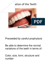 6. Examination of the Teeth2