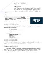 Contract Inchiriere Remorci