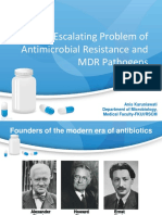 Rising Threat of Antimicrobial Resistance and MDR Pathogens