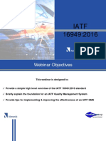 IATF 16949 Webinar Overview