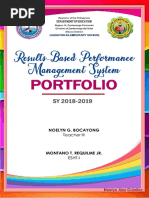 Rpms Portfolio Cover | PDF