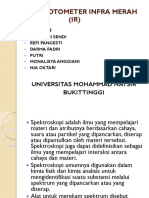 Spektrofotometer Infra Merah (Ir) Kelompok 1 - 1