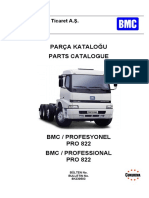 Parça Kataloğu Parts Catalogue: BMC Sanayi Ve Ticaret A.Ş