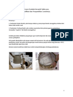 Proses Produksi Keramik Tableware PDF
