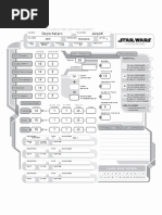 Fillable Witcher Character Sheet Pdf