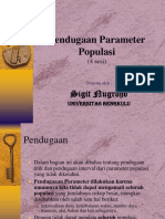 004 Pendugaan Parameter Populasi