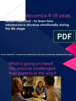 3a PPT Adolescence 9 18 Years Emotional Development