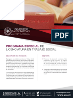 Ficha Web - Programa Especial Licenciatura Trabajo Social Web