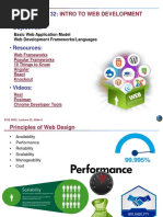  Web Application Model Web Development 