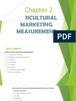 Chap 2 - AGRICULTURAL MARKETING MEASUREMENT-edited