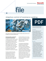 Profile: Adaptive Control of Resistance Welding