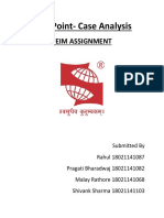 Chai Point-Case Analysis: Feim Assignment