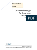 CAST - Universal Design for Learning Guidelines v1.0 (2)