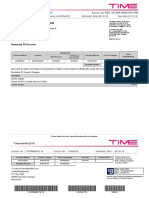 Summary of Account: Invoice/Statement of Account Service Tax REG. NO:B16-1808-31031789