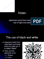 Notan: Japanese Word That Means The Use of Light and Dark