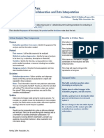 The Data Analysis Plan HZA Handout FINAL