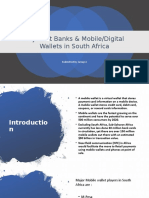 Payment Banks & Mobile/Digital Wallets in South Africa: Submitted By-Group 4