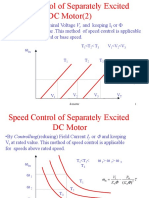 Speed Control of DC Separately Excited Motor